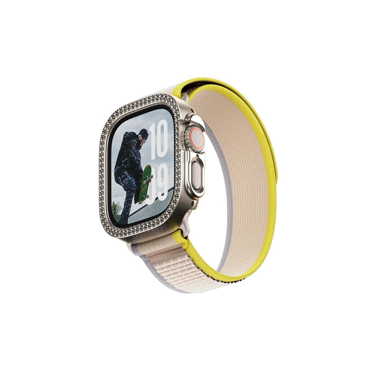 SAFE. by PanzerGlass® Displayschutz Bling Bumper Gold für Apple Watch Ultra 2 SAFE. by PanzerGlass® Displayschutz Bling Bumper Gold für Apple Watch Ultra 2